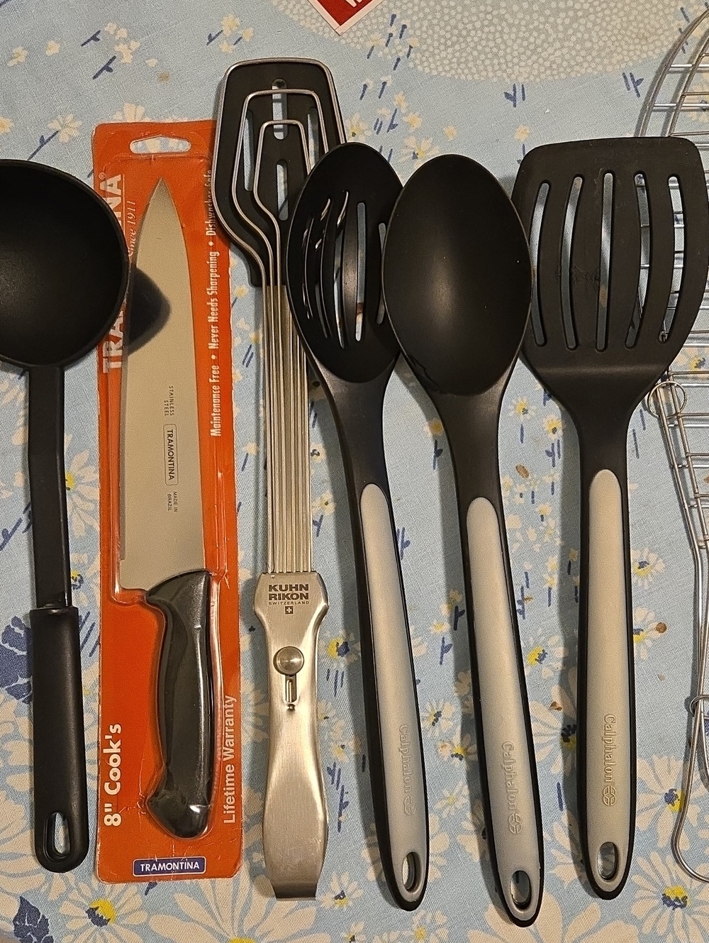 Five Kitchen Service Pieces